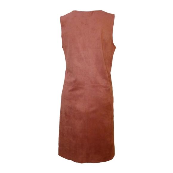 Max Studio Suede Sleeveless Dress - Picture 2 of 3
